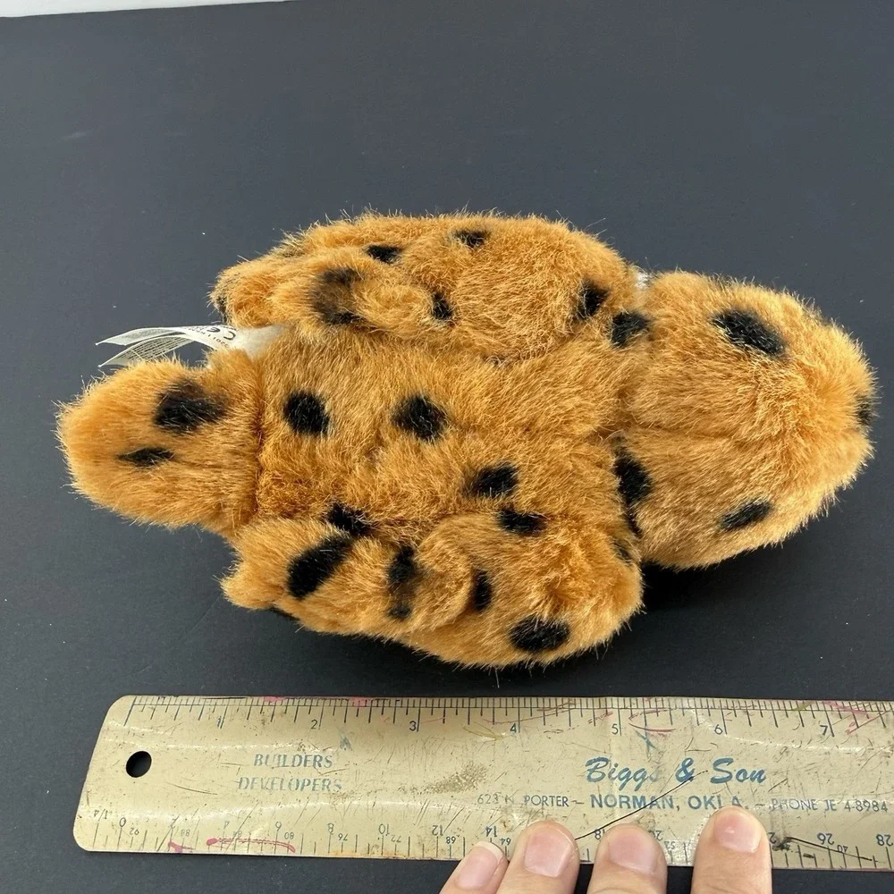 Vintage K&M Spotted Barn Owl Realistic Lifelike Plush 6